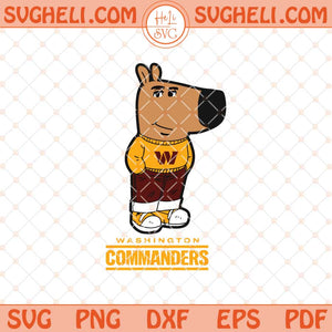 Chill Guy Washington Commanders Football Svg Chill Guy Svg Png Dxf Eps Files