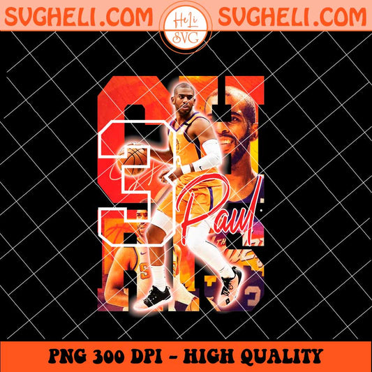Chris Paul Los Angeles Basketball Png Chris Paul NBA Png Sublimation Files