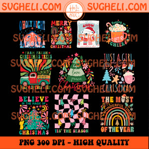 Christian Christmas Png Bundle Merry Christmas Png