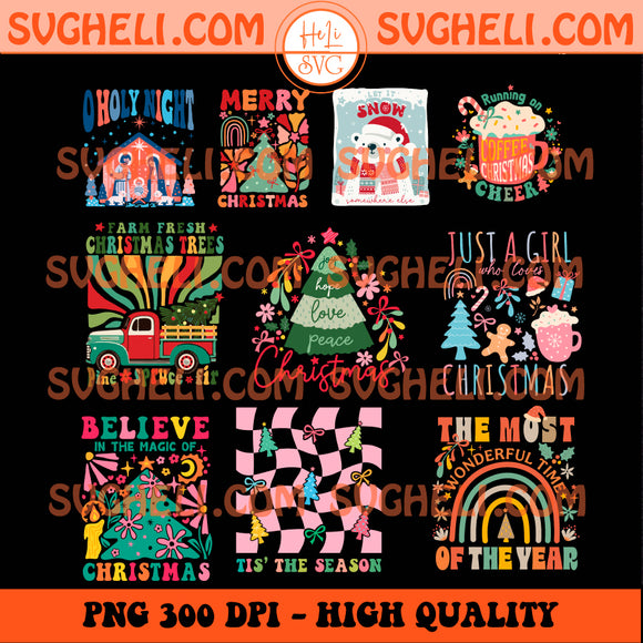 Christian Christmas Png Bundle Merry Christmas Png