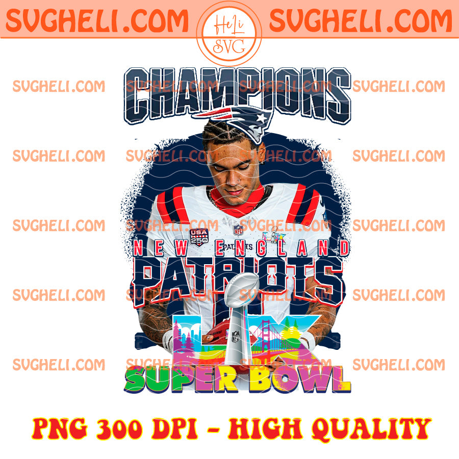 Christian Gonzalez Patriots Superbowl LX Png Patriots Png