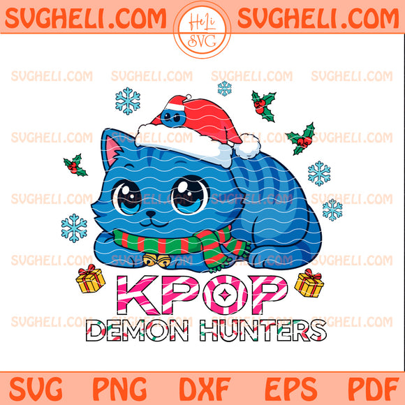 Christmas Derpy Tiger Hunters Huntrix Svg Derpy Tiger Svg