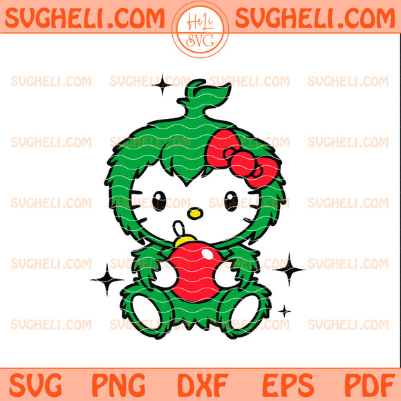 Christmas Hello Kitty Grinch Svg Hello Kitty Christmas Svg