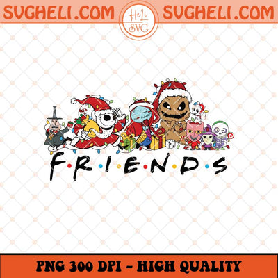 Christmas Nightmare Png Christmas Movie Friends Png Sublimation Files