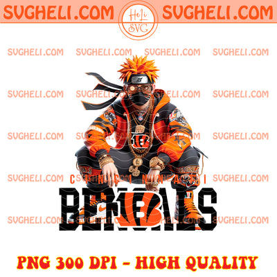 Cincinnati Bengals Naruto NFL Png Cincinnati Bengals Png