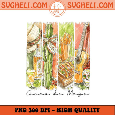 Cinco De Mayo Brushstroke Png Fiesta Cute Png Trendy Png Sublimation Files
