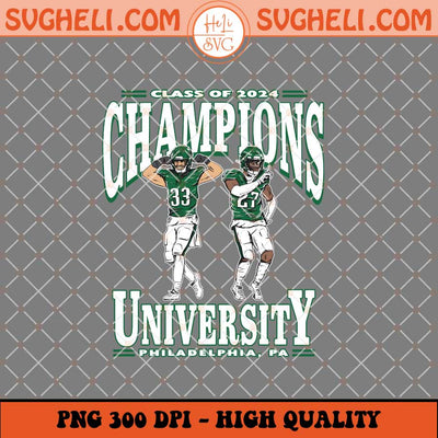 Philadelphia Eagles Players Super Bowl LIX Champions Png Sublimation Files