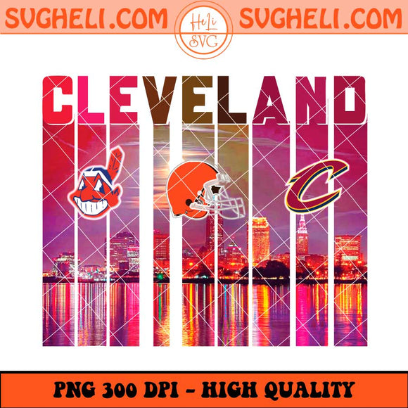 Cleveland Cavaliers Night City Png Cleveland Cavaliers Png Sublimation Files