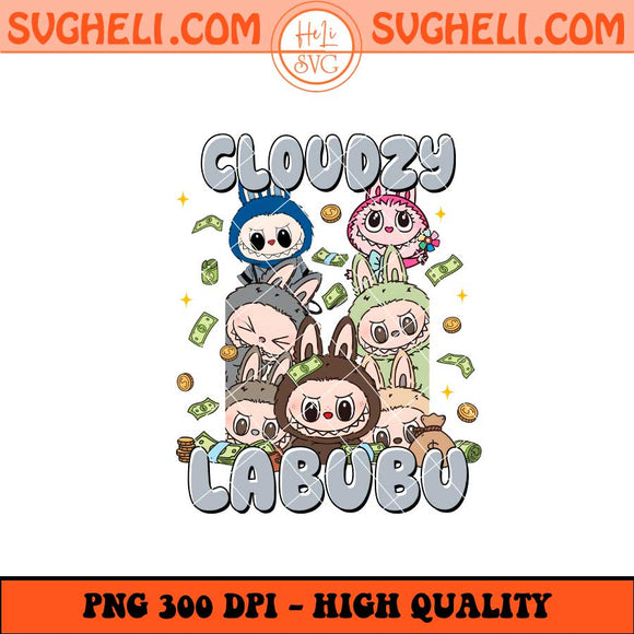 The Monsters Labubu Characters Png Labubu Team Png Sublimation Files