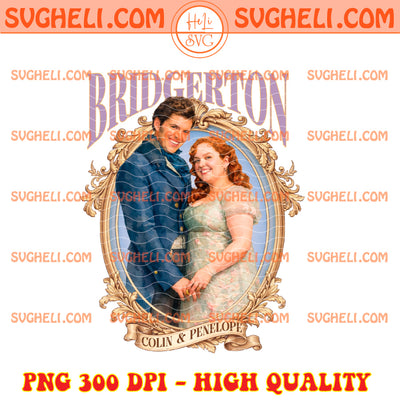 Colin & Penelope Regency Romance Png Bridgerton Polin Png
