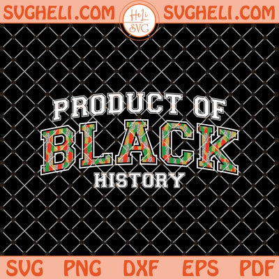 Colorful Coquette Gold Glitter Product Of Black History Svg Png Dxf Eps Files