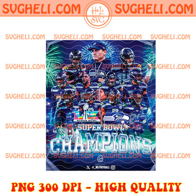 Congratulations Seattle Seahawks Wins Super Bowl LX Png