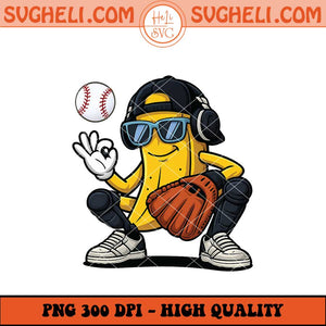 Cool Banana Baseball Png Hip Hop Banana Png Bananas Png Sublimation Files
