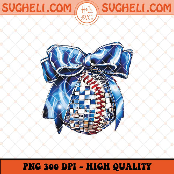Coquette Baseball Ball Png Disco Baseball Png Baseball Png Sublimation Files