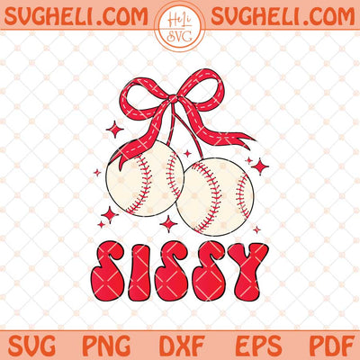 Coquette Baseball Sister Svg Game Day Svg Retro Baseball Svg Png Dxf Eps Files