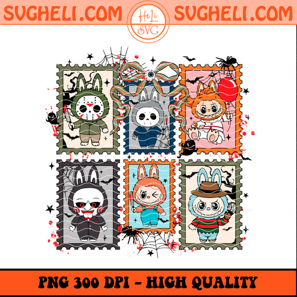 Coquette Bow Halloween Labubu Png Labubu Halloween Png