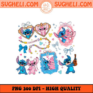 Coquette Bows Lilo and Stitch Png Lilo And Stitch 2025 Png Sublimation Files