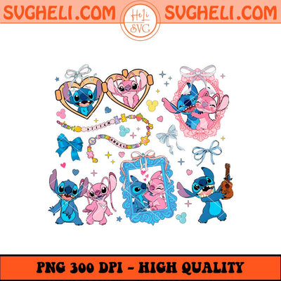 Coquette Bows Lilo and Stitch Png Lilo And Stitch 2025 Png Sublimation Files