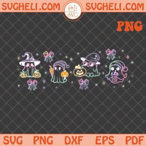 Coquette Halloween Neon Png Halloween Ghost Neon Png Sublimation Files