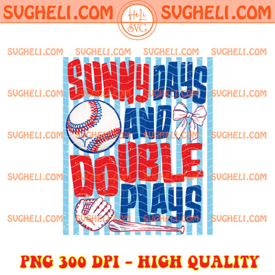 Coquette Sunny Days And Double Plays Baseball Png