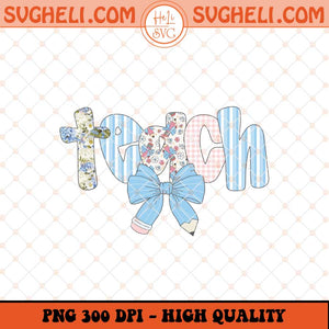 Coquette Teacher Png Back to School Png Teacher Png Sublimation Files