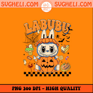 Costume Pumpkin Labubu Png Labubu Halloween Png Labubu Png