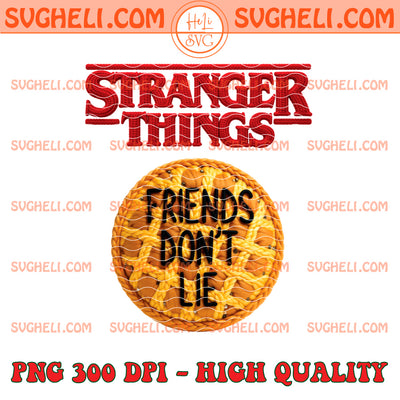 Crochet Faux Yarn Friends Don't Lie Stranger Things Png