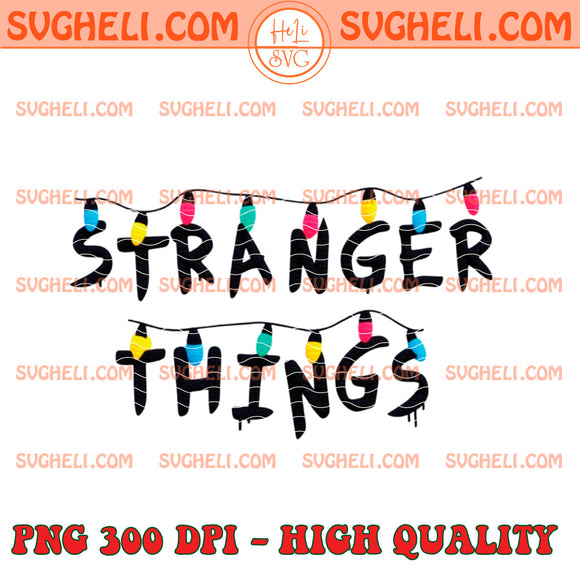 Crochet Faux Yarn Stranger Things Christmas Light Png