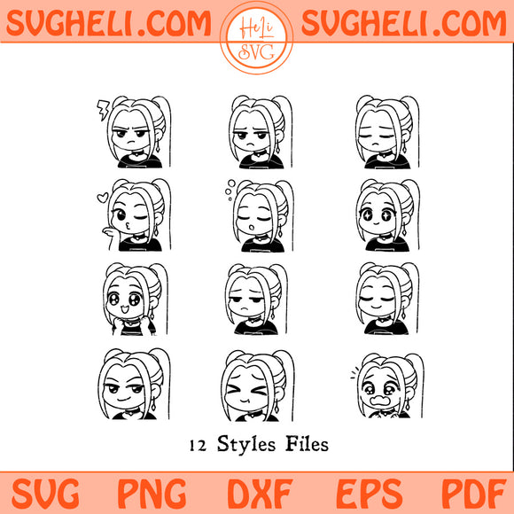 Cute Chibi Mira Huntrix Svg Kpop Demon Hunters Mira Svg