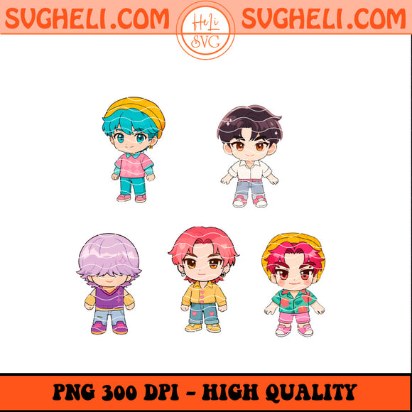 Cute Chibi Saja Boys Png Kids Kpop Demon Hunters Saja Png