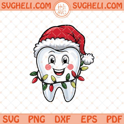Cute Christmas Teeth Svg Dentist Deer Horn Svg Dentist Svg Png Dxf Eps Files