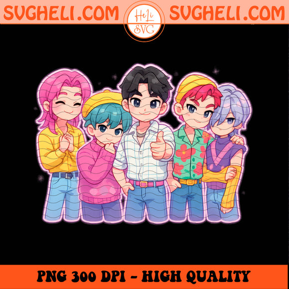 Cute Funny Chibi Saja Boys Png Cute KPop Demon Hunters Png