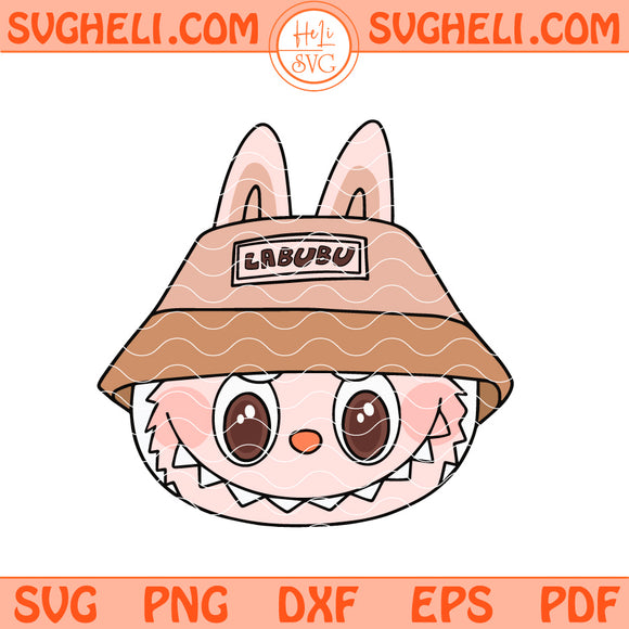 Cute Labubu Bunny Head Svg Labubu Svg The Monsters Svg Png Dxf Eps Files