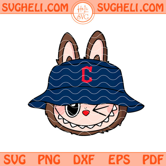 Cute Labubu Face Cleveland Guardians Svg Labubu Guardians Svg Png Dxf Eps Files