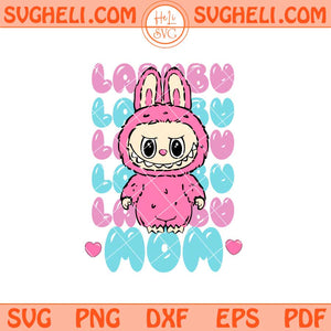 Cute Labubu Mom Svg Funny Cute Labubu Mom Svg Labubu Svg Png Dxf Eps Files