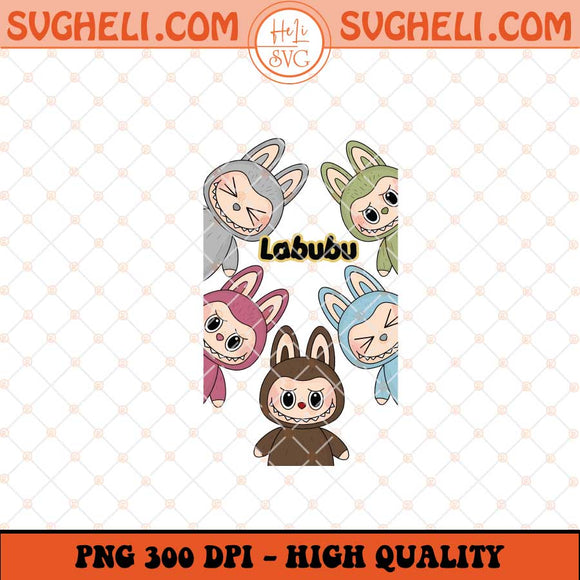 Cute Labubu Png Funny Labubu Cute Labubu The Monsters Png Dxf Eps Files
