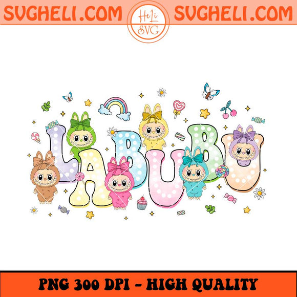 Cute Labubu The Monsters Png Labubu Toys Png Labubu Png Sublimation Files