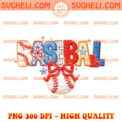 Cute Soft Baseball Bow Png Baseball Coquette Png