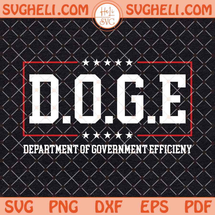 DOGE Department Of Government Efficiency Svg American Svg