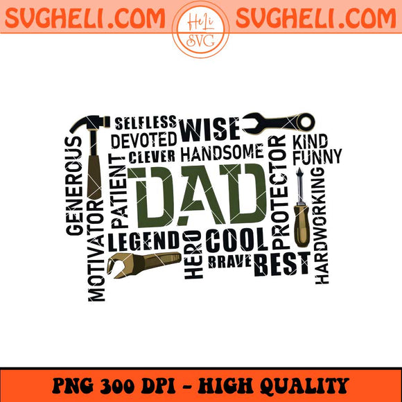 Dad the Man the Myth the Legend Png Funny Dad Png Sublimation Files