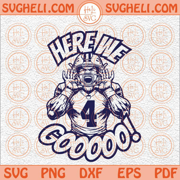 Dak Prescott Yeah Here We Go Svg Yeah Here We Go Dak Svg Png Dxf Eps Files