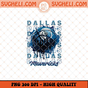 Dallas Mavericks Basketball Png NBA Basketball Png Sublimation Files