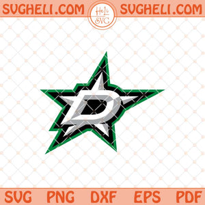 Dallas Stars Logo Svg Hockey Fan Svg Dallas Hockey Team Svg Png Dxf Eps Files