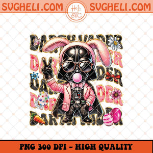 Darth Vader Easter With Sunglasses Png Darth Vader Bunny Png Sublimation Files