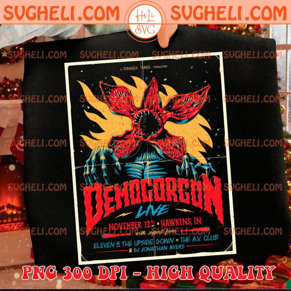 Demogorgon Stranger Things SS5 Png Upside Down Png