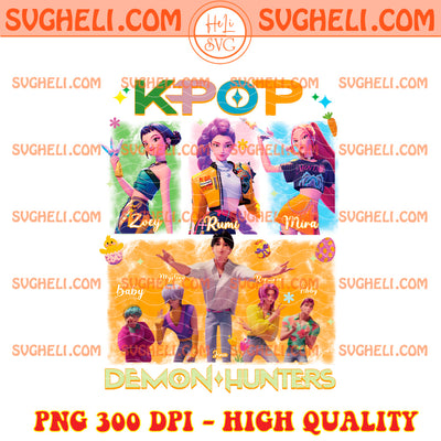 Demon Hunters Kpop Idol Easter Day Png Saja Boys Easter Png