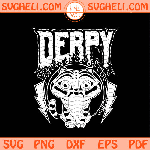 Derpi Tiger Retro Kpop Demon Hunters Svg Derpy Tiger Svg