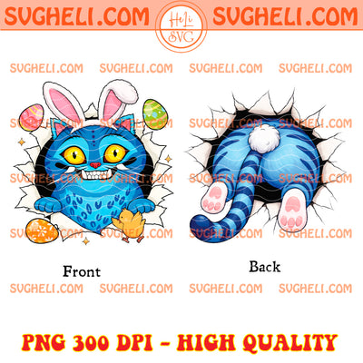 Derpy Easter Day Front And Back Png Derpy Tiger Png