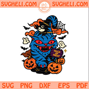 Derpy Tiger Halloween Svg Kpop Demon Hunters Pumpkin Svg