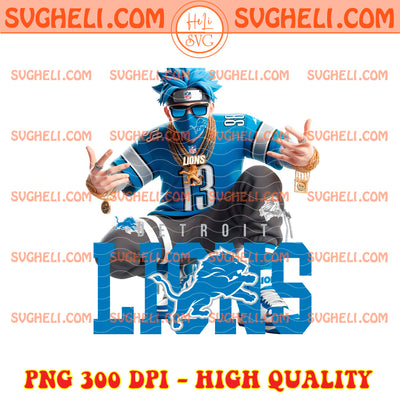 Detroit Lions Naruto NFL Png Detroit Lions NFL Png